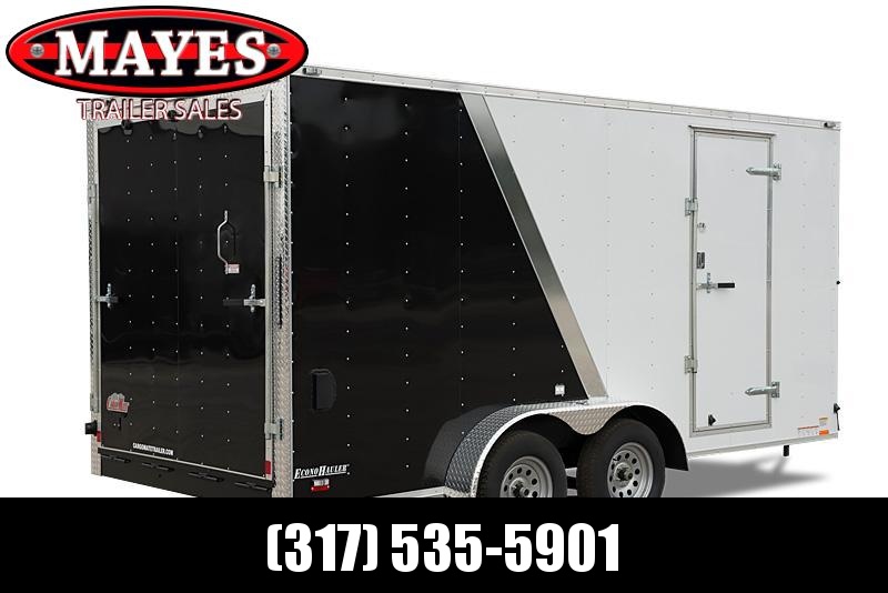 2021 Cargo Mate EHW716TA2 Enclosed Cargo Trailer - 7.5x16 TA - Ramp Door - Side by Side Pkg. - Black Out Pkg. - D-Rings - 7.5 Wide Body Design (GVW: 7000) 2021 Cargo Mate EHW716TA2 Enclosed Cargo Trailer - 7.5x16 TA - Ramp Door - Side by Side Pkg. - Black Out Pkg. - D-Rings - 7.5 Wide Body Design (GVW: 7000)