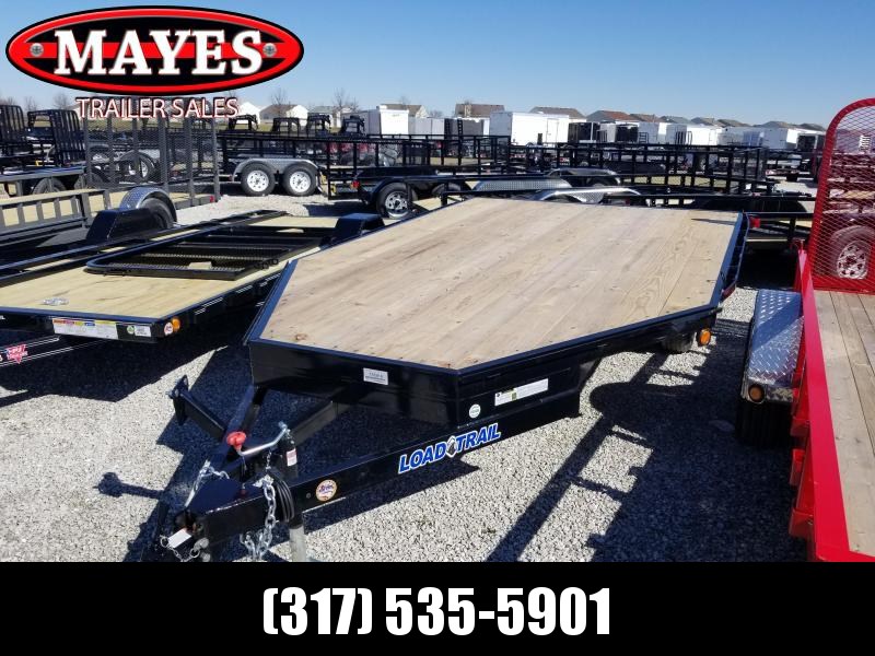 2018 96x14 Load Trail TV Single Axle Deck Over ATV Trailer - w/ 5' Slide-in Ramps (GVW: 2995)(Spare Tire Mount) 2018 96x14 Load Trail TV Single Axle Deck Over ATV Trailer - w/ 5' Slide-in Ramps (GVW: 2995)(Spare Tire Mount)