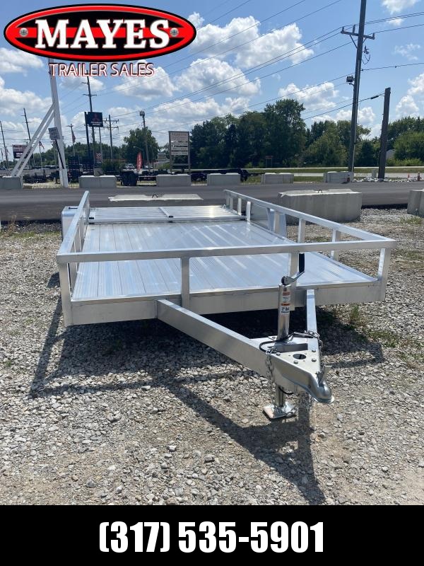 2021 Sport Trailers OUA714 Utility Trailer - 6X14 SA - Alum. Floor - Spring Suspension - 2 Inch Coupler - Rear Ramp Gate with Dual Locking Positions (GVW: 2990) 2021 Sport Trailers OUA714 Utility Trailer - 6X14 SA - Alum. Floor - Spring Suspension - 2 Inch Coupler - Rear Ramp Gate with Dual Locking Positions (GVW: 2990)