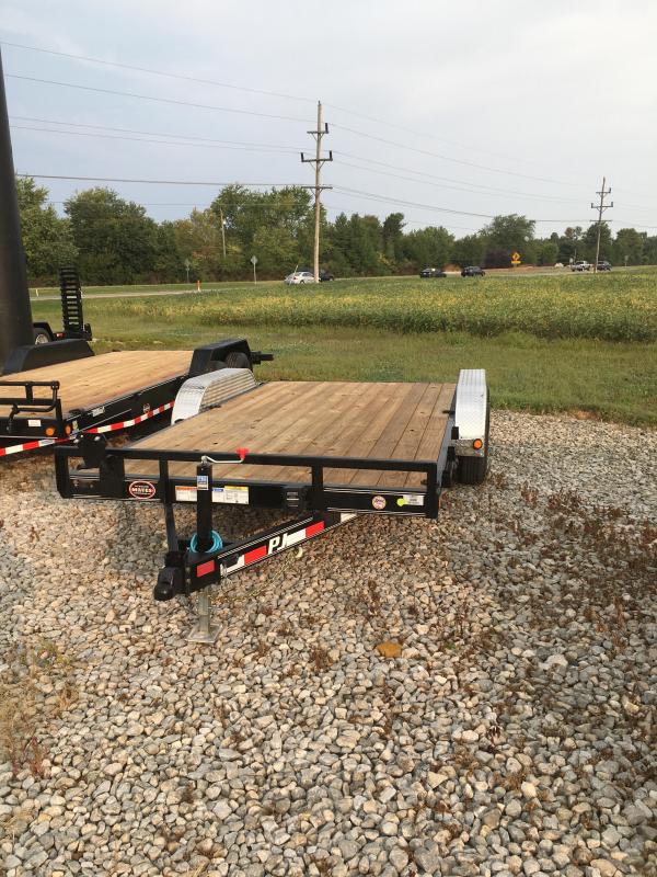 2021 PJ Trailers 16'x5" Channel Equipment Trailer - CE162 - 83x16 (14+2) TA - 5" Channel - Rear Slide In Ramps (GVW: 9899) 2021 PJ Trailers 16'x5" Channel Equipment Trailer - CE162 - 83x16 (14+2) TA - 5" Channel - Rear Slide In Ramps (GVW: 9899)