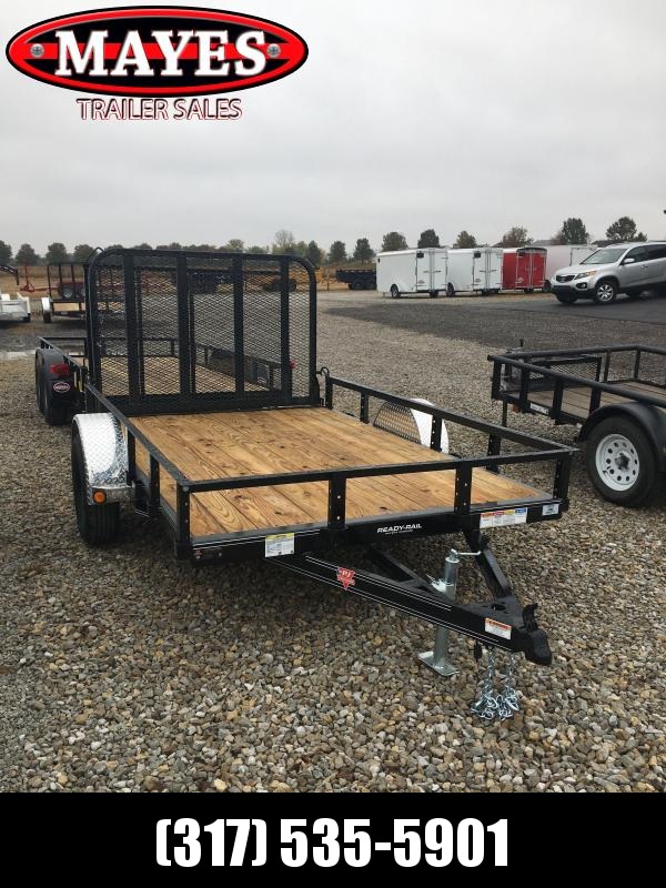 2021 PJ Trailers U7101 Utility Trailer - 77x10 SAUT - Straight Deck - Fold In Gate (GVW: 2995) 2021 PJ Trailers U7101 Utility Trailer - 77x10 SAUT - Straight Deck - Fold In Gate (GVW: 2995)