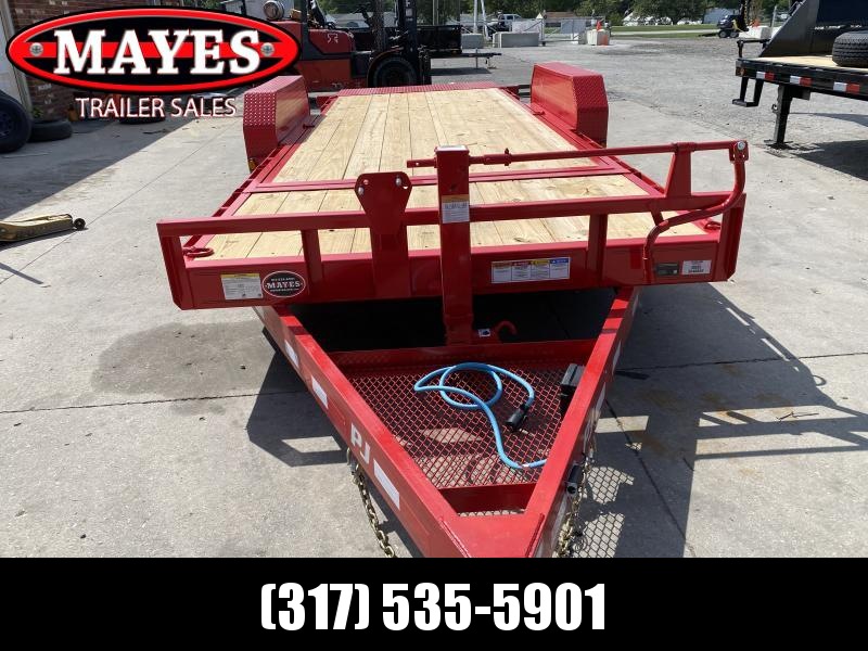 2021 PJ Trailers T6202 Equipment Trailer - 74x20 (4+16) TA Tilt - 6 Inch Channel Frame - Torsion Axles (GVW: 14000) 2021 PJ Trailers T6202 Equipment Trailer - 74x20 (4+16) TA Tilt - 6 Inch Channel Frame - Torsion Axles (GVW: 14000)