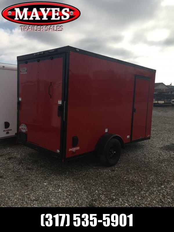 2021 Cargo Mate EHW612SA (6.5x12) Enclosed Cargo Trailer - 6x12 SA - Side by Side Package - Two Tone - Black Out Package - Ramp Door - 12 Inch Additional Height (GVW: 2990) 2021 Cargo Mate EHW612SA (6.5x12) Enclosed Cargo Trailer - 6x12 SA - Side by Side Package - Two Tone - Black Out Package - Ramp Door - 12 Inch Additional Height (GVW: 2990)