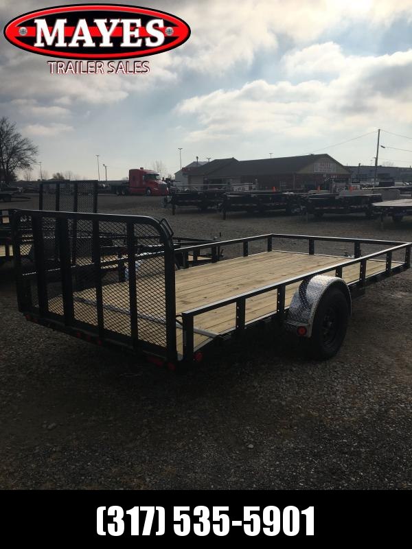2021 PJ Trailers U8141 Utility Trailer - 83x14 (12+2) SA - Dovetail - Fold Up Gate (GVW: 2995) 2021 PJ Trailers U8141 Utility Trailer - 83x14 (12+2) SA - Dovetail - Fold Up Gate (GVW: 2995)