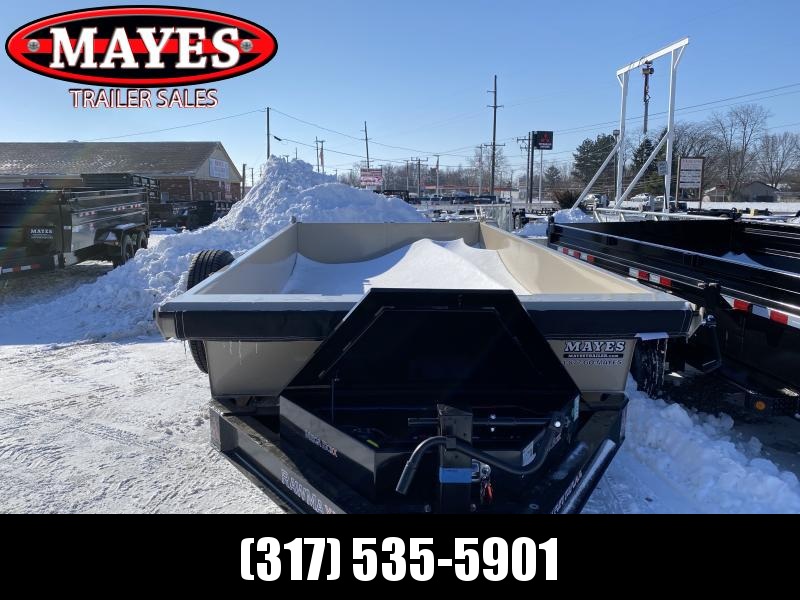 2022 RawMaxx LPX-14-27K Dump Trailer 83X14 TA TAN (GVW:14000) 2022 RawMaxx LPX-14-27K Dump Trailer 83X14 TA TAN (GVW:14000)