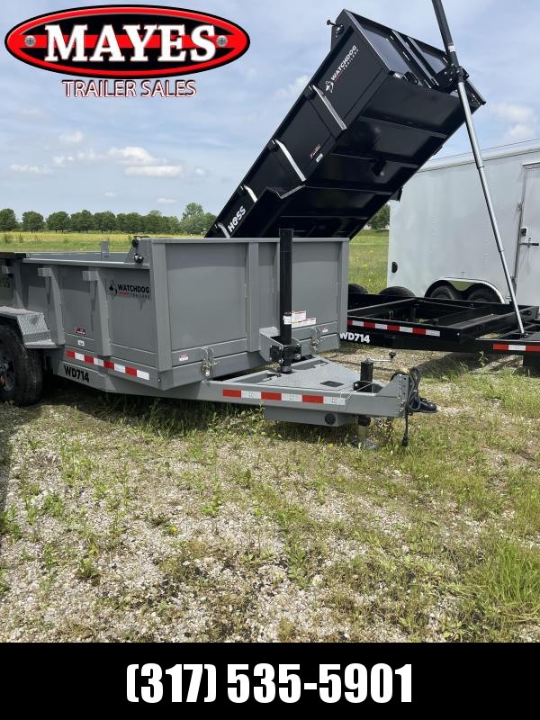 2022 Watchdog WD714 Dump Trailer 7x14 TA (GVW:14000) 2022 Watchdog WD714 Dump Trailer 7x14 TA (GVW:14000)