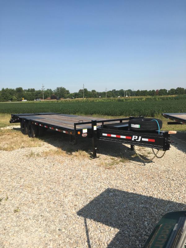 2021 102x25(20+5' Dovetail) PJ Trailers LD Low-Pro Pintle with Duals Trailer - w/ 5' Monster Ramps (GVW: 25000) 2021 102x25(20+5' Dovetail) PJ Trailers LD Low-Pro Pintle with Duals Trailer - w/ 5' Monster Ramps (GVW: 25000)
