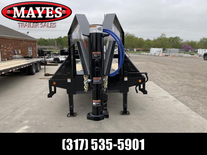 2021 Load Trail GP0230102 Equipment Trailer - 102x30 (25+5) TA Gooseneck - Max Ramps - Max Steps - Toolbox - Winch Plate - Self Clean Dovetail (GVW: 24000) 2021 Load Trail GP0230102 Equipment Trailer - 102x30 (25+5) TA Gooseneck - Max Ramps - Max Steps - Toolbox - Winch Plate - Self Clean Dovetail (GVW: 24000)