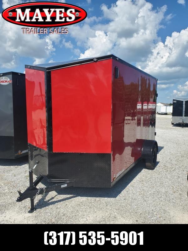 2021 Cargo Mate EHW612SA Enclosed Cargo Trailer - 6x12 SA - Side by Side Package - Two Tone - Black Out Package - Ramp Door - 12 Inch Additional Height (GVW: 2990) 2021 Cargo Mate EHW612SA Enclosed Cargo Trailer - 6x12 SA - Side by Side Package - Two Tone - Black Out Package - Ramp Door - 12 Inch Additional Height (GVW: 2990)