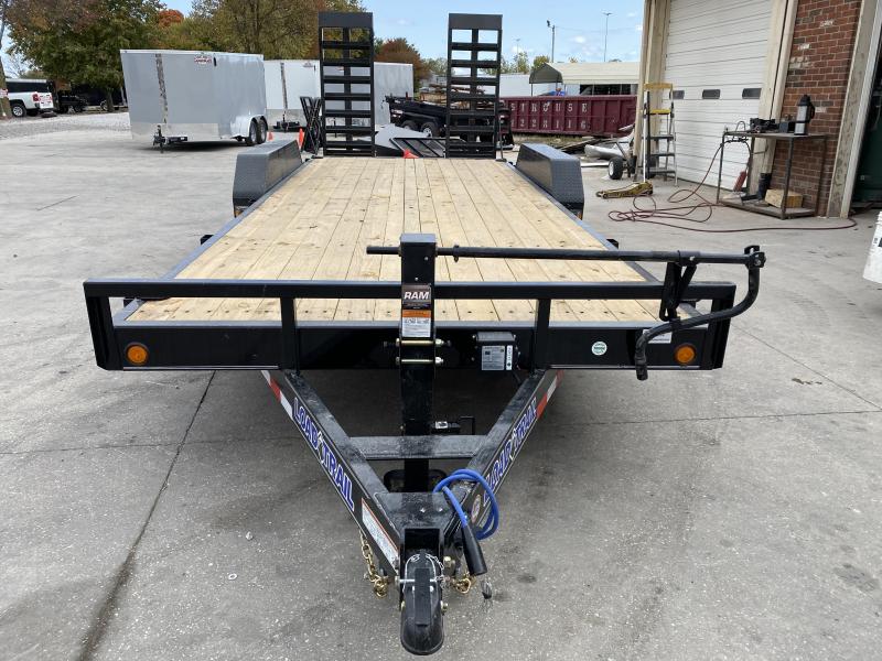 2021 Load Trail XH8320072 Car / Racing Trailer - 83x20 (18+2) TA - Fold Up Ramps - Dovetail - D-Rings - 10K Jack (GVW: 14000) 2021 Load Trail XH8320072 Car / Racing Trailer - 83x20 (18+2) TA - Fold Up Ramps - Dovetail - D-Rings - 10K Jack (GVW: 14000)
