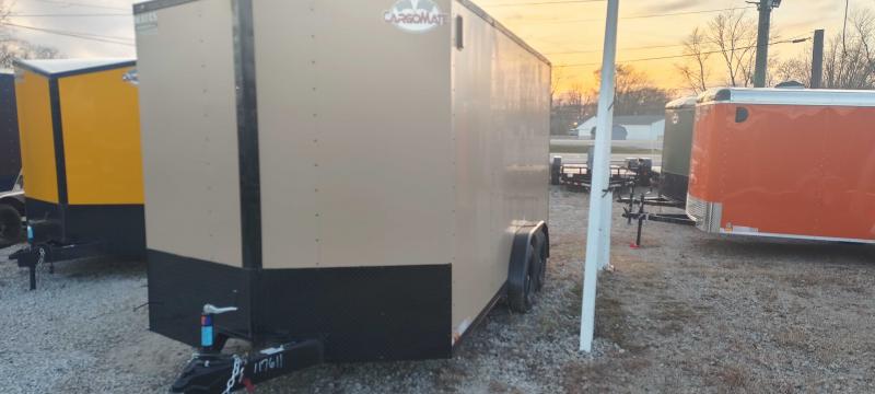 2023 Cargo Mate EHW716TA2 Cargo/Enclosed Trailer 7.5X16 TA RAMP DOOR (GVW:7000) SAHARA TAN 2023 Cargo Mate EHW716TA2 Cargo/Enclosed Trailer 7.5X16 TA RAMP DOOR (GVW:7000) SAHARA TAN