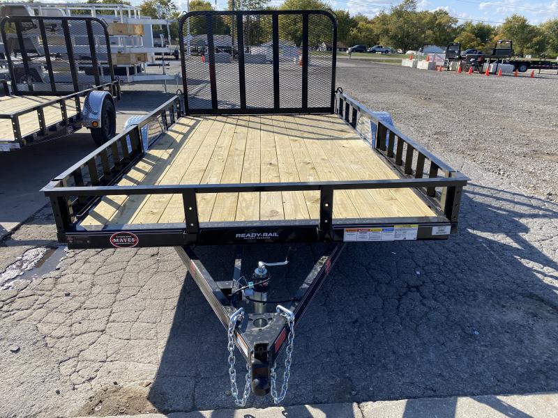 2021 PJ Trailers U8121 Utility Trailer - 83x12 SAUT - Straight Deck - Fold In Gate - ATV Ramps (GVW: 2995) 2021 PJ Trailers U8121 Utility Trailer - 83x12 SAUT - Straight Deck - Fold In Gate - ATV Ramps (GVW: 2995)