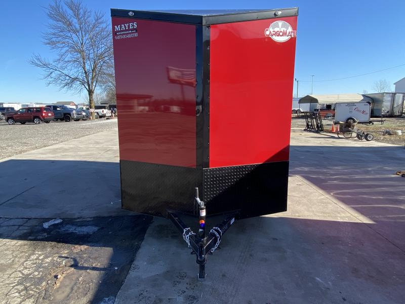 2021 Cargo Mate EHW612SA Enclosed Cargo Trailer - 6.5x12 SA - Ramp Door - Side by Side Package - Black Out Package - D-Rings - 6.5 Wide Body Design Upgrade (GVW: 2990) 2021 Cargo Mate EHW612SA Enclosed Cargo Trailer - 6.5x12 SA - Ramp Door - Side by Side Package - Black Out Package - D-Rings - 6.5 Wide Body Design Upgrade (GVW: 2990)