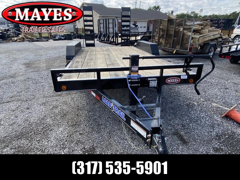 2022 Load Trail XH8316072 Equipment Trailer - 83X16 (14+2) TA - 6 Inch Channel Frame - Dovetail - Fold Up Ramps - D-Rings (GVW: 14000) 2022 Load Trail XH8316072 Equipment Trailer - 83X16 (14+2) TA - 6 Inch Channel Frame - Dovetail - Fold Up Ramps - D-Rings (GVW: 14000)