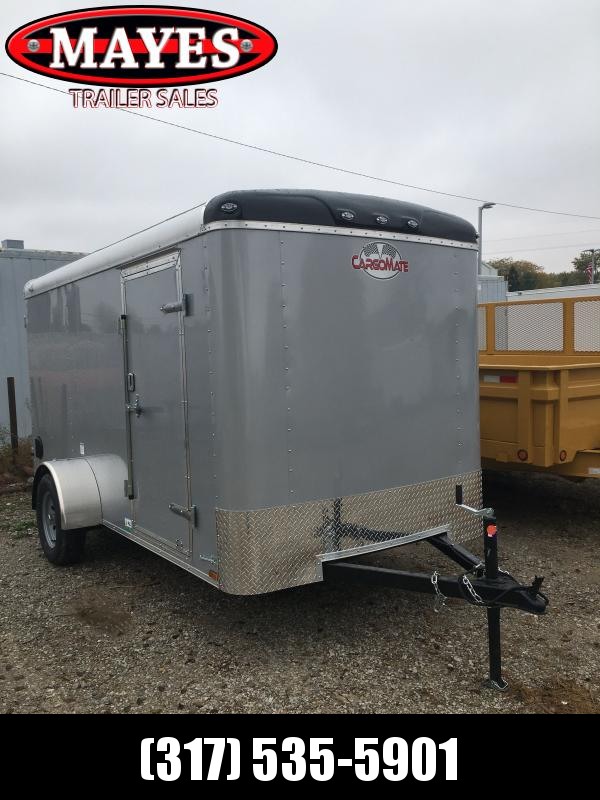 2021 Cargo Mate BL612SA Enclosed Cargo Trailer - 6x12 SA - Double Door with Dual Cambars - Torsion Axle - Alum. Roof (GVW: 2990) 2021 Cargo Mate BL612SA Enclosed Cargo Trailer - 6x12 SA - Double Door with Dual Cambars - Torsion Axle - Alum. Roof (GVW: 2990)