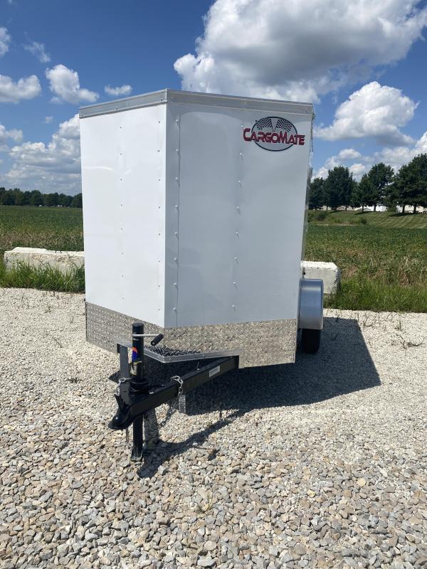 2022 Cargo Mate SSV58SA Enclosed Cargo Trailer - 5x8 SA - Single Rear Door - Side Door - 6 Inch Additional Height (GVW: 2000) 2022 Cargo Mate SSV58SA Enclosed Cargo Trailer - 5x8 SA - Single Rear Door - Side Door - 6 Inch Additional Height (GVW: 2000)
