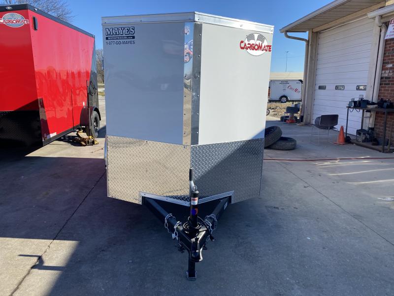 2021 Cargo Mate EHW58Sa Enclosed Cargo Trailer - 5x8 SA - Ramp Door - E & V Series Pkg. #2 - Stabilizer Jacks (GVW: 2990) 2021 Cargo Mate EHW58Sa Enclosed Cargo Trailer - 5x8 SA - Ramp Door - E & V Series Pkg. #2 - Stabilizer Jacks (GVW: 2990)
