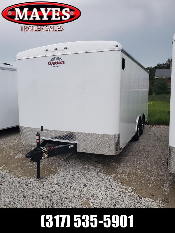 2021 102x16 Cargo Mate BL816TA3 Enclosed Cargo Trailer - White (RD)(GVW: 9800) 2021 102x16 Cargo Mate BL816TA3 Enclosed Cargo Trailer - White (RD)(GVW: 9800)