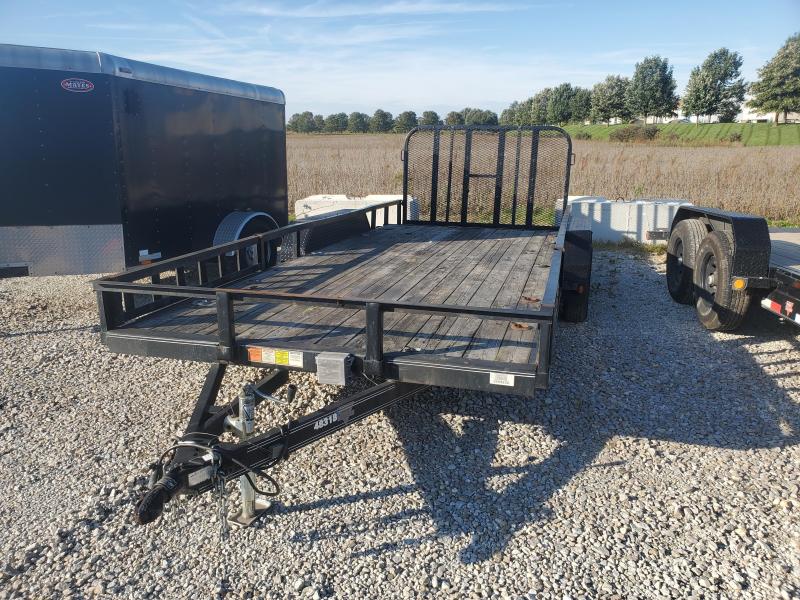 USED 2013 PJ Trailers UL18 Utility Trailer 83x18 TA (GVW: 7000) USED 2013 PJ Trailers UL18 Utility Trailer 83x18 TA (GVW: 7000)