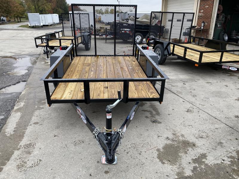 2021 American Manufacturing Operations (AMO) US081 Utility Trailer - 60x8 SAUT - Tailgate - 2 Inch Coupler (GVW: 2990) 2021 American Manufacturing Operations (AMO) US081 Utility Trailer - 60x8 SAUT - Tailgate - 2 Inch Coupler (GVW: 2990)