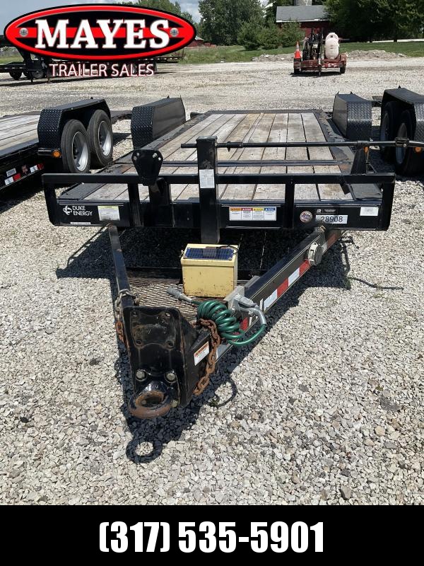 2021 BB TBCT2016ET Equipment Trailer 83X20 (4+16) TA Torflex Axles