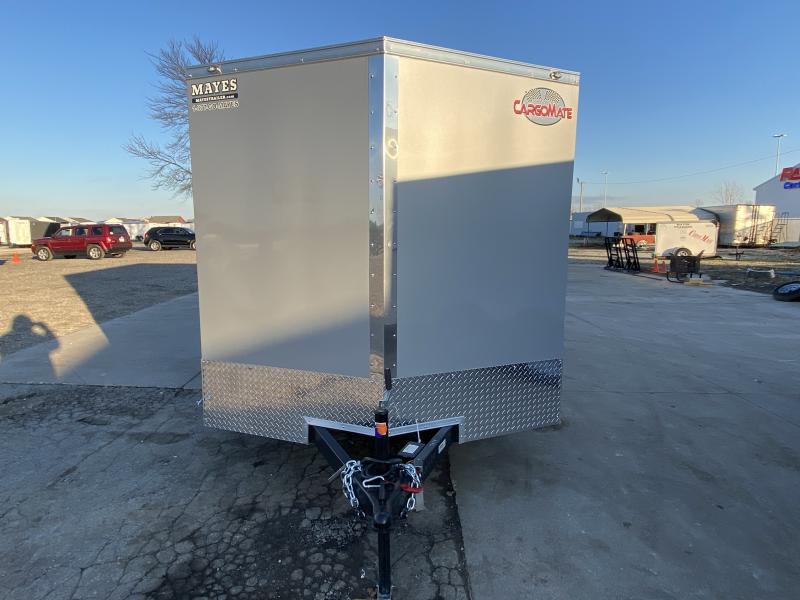 2021 Cargo Mate EHW714TA2 Enclosed Cargo Trailer 7x14 TA Ramp Door Spring Suspension (GVW
