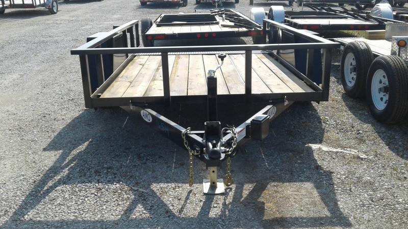 2019 76x10 American Manufacturing Operations (AMO) UF121 Utility Trailer 2019 76x10 American Manufacturing Operations (AMO) UF121 Utility Trailer