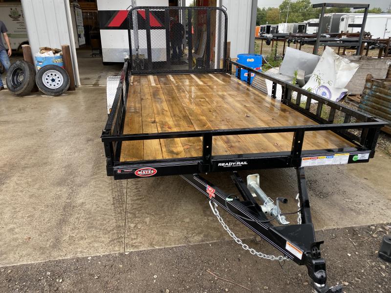 2022 PJ Trailers 83X14 Single Axle Channel Utility (U8) Utility Trailer w/ ATV Ramps 2022 PJ Trailers 83X14 Single Axle Channel Utility (U8) Utility Trailer w/ ATV Ramps