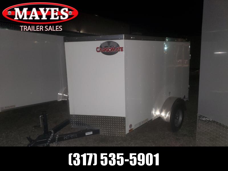 2021 Cargo Mate SSV58SA Enclosed Cargo Trailer - 5X8 SA - Single Rear Door - Side Door - Spring Suspension (GVW: 2000) 2021 Cargo Mate SSV58SA Enclosed Cargo Trailer - 5X8 SA - Single Rear Door - Side Door - Spring Suspension (GVW: 2000)