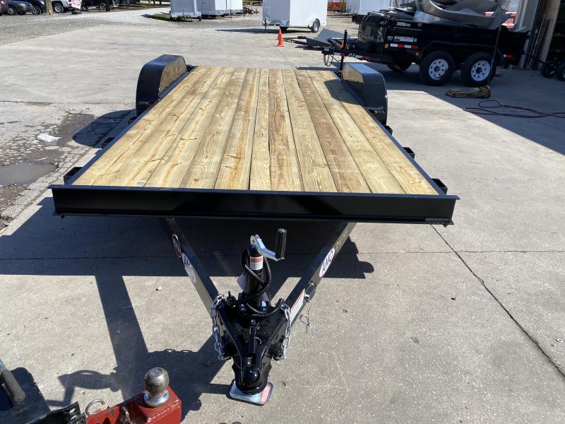 2021 American Manufacturing Operations (AMO) UT182 Utility Trailer - 82x18 (16+2) TA - Dovetail - Slide In Ramps - Wrapped Tongue - Electric Brakes (GVW: 7000) 2021 American Manufacturing Operations (AMO) UT182 Utility Trailer - 82x18 (16+2) TA - Dovetail - Slide In Ramps - Wrapped Tongue - Electric Brakes (GVW: 7000)