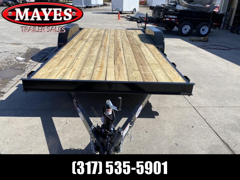 2021 American Manufacturing Operations (AMO) UT182 Utility Trailer - 82x18 (16+2) TA - Dovetail - Slide In Ramps - Wrapped Tongue - Electric Brakes (GVW: 7000) 2021 American Manufacturing Operations (AMO) UT182 Utility Trailer - 82x18 (16+2) TA - Dovetail - Slide In Ramps - Wrapped Tongue - Electric Brakes (GVW: 7000)