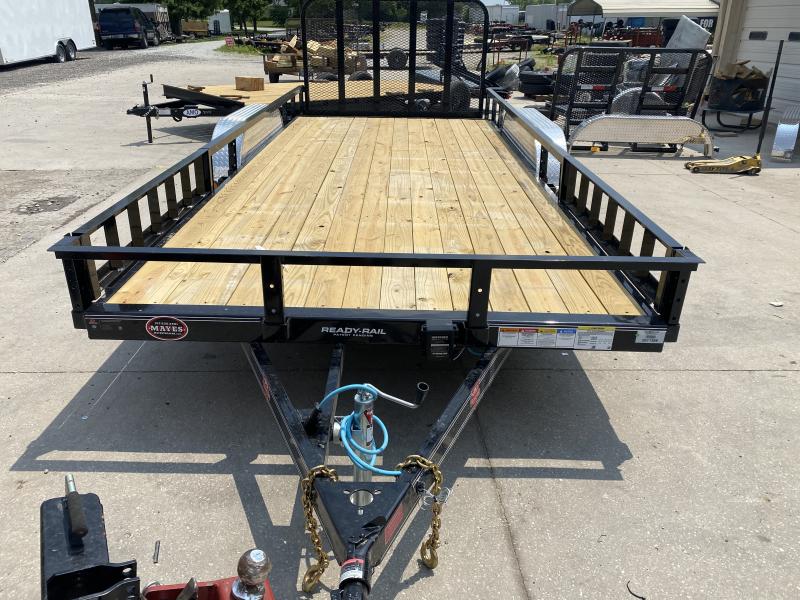 2021 83x18(16+2' Dovetail) PJ Trailers UL Tndm Axle Channel Utility Trailer - w/ 4' Fold-up Gate (GVW: 9899)(ATV Ramps) 2021 83x18(16+2' Dovetail) PJ Trailers UL Tndm Axle Channel Utility Trailer - w/ 4' Fold-up Gate (GVW: 9899)(ATV Ramps)