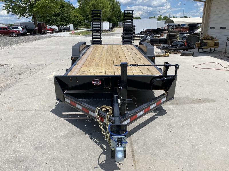2020 83x20 Foot (18+2) TA B-B CBCT20203-S10K Equipment Trailer - D-Rings - Fender Guides - Flip Up Ramps (GVW: 20000) 2020 83x20 Foot (18+2) TA B-B CBCT20203-S10K Equipment Trailer - D-Rings - Fender Guides - Flip Up Ramps (GVW: 20000)