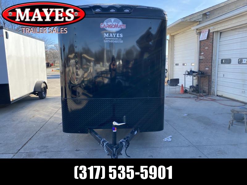 2021 Cargo Mate BL612SA Enclosed Cargo Trailer - 6x12 SA - Ramp Door - Torsion Axle - 6 Inch Additional Height - Black Out Package (GVW: 2990) 2021 Cargo Mate BL612SA Enclosed Cargo Trailer - 6x12 SA - Ramp Door - Torsion Axle - 6 Inch Additional Height - Black Out Package (GVW: 2990)