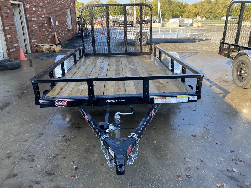 2021 PJ Trailers U7101 Utility Trailer - 77x10 SAUT - Straight Deck - Fold In Gate (GVW: 2995) 2021 PJ Trailers U7101 Utility Trailer - 77x10 SAUT - Straight Deck - Fold In Gate (GVW: 2995)