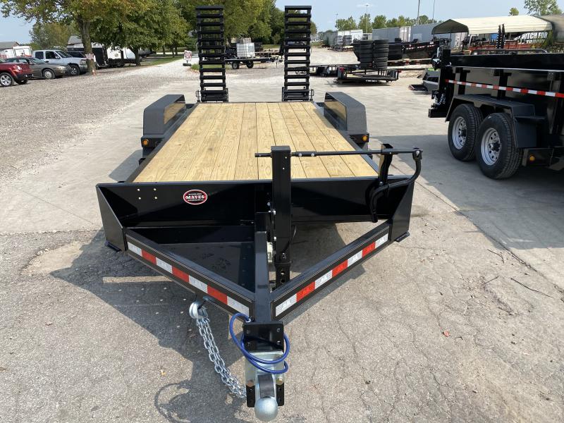 2021 B-B CBCT1816E-S Equipment Trailer - 83x18 (16+2) TA - 10 Inch Channel Frame - Dovetail - D-Rings - Pallet Fork Holder - Spring Assist Flip Up Ramps (GVW: 16000) 2021 B-B CBCT1816E-S Equipment Trailer - 83x18 (16+2) TA - 10 Inch Channel Frame - Dovetail - D-Rings - Pallet Fork Holder - Spring Assist Flip Up Ramps (GVW: 16000)
