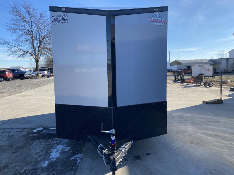 2021 Cargo Mate EHW612SA Enclosed Cargo Trailer - 6.5x12 SA - Ramp Door - 12 Inch Additional Height - Black Out Package - Side by Side Package (GVW: 2990) 2021 Cargo Mate EHW612SA Enclosed Cargo Trailer - 6.5x12 SA - Ramp Door - 12 Inch Additional Height - Black Out Package - Side by Side Package (GVW: 2990)