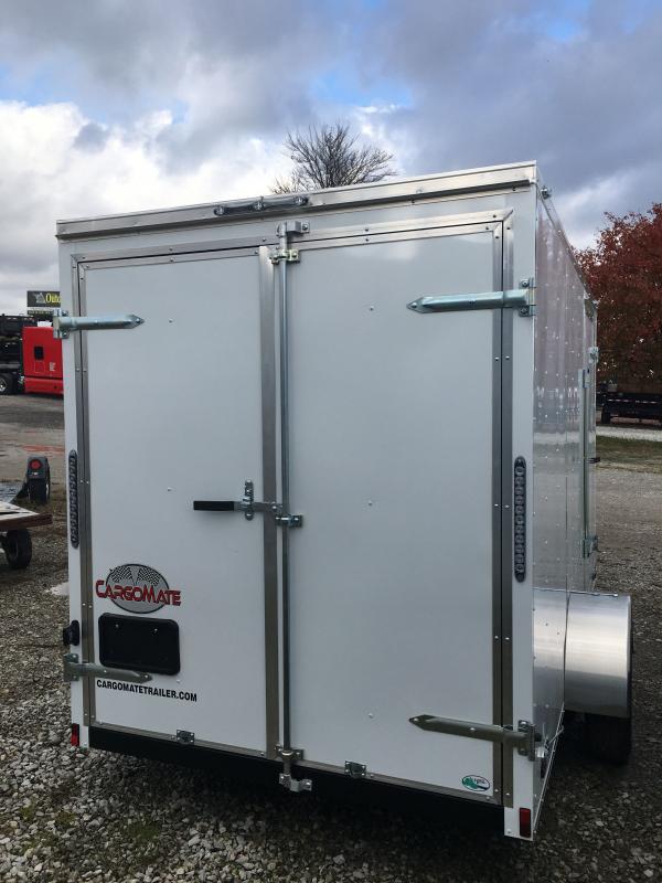 2021 Cargo Mate SSV612SA Enclosed Cargo Trailer - 6x12 SA - Double Door - 6 Inch Additional Height - Side Door (GVW: 2990) 2021 Cargo Mate SSV612SA Enclosed Cargo Trailer - 6x12 SA - Double Door - 6 Inch Additional Height - Side Door (GVW: 2990)
