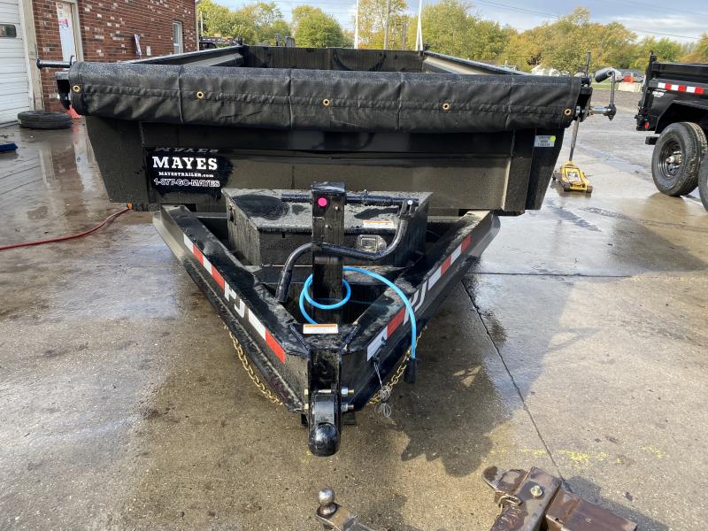2021 PJ Trailers DL142 Dump Trailer - 83x14 TA Dump - Split/Spread Gate - Tarp Kit - 6 Inch Cylnder Upgrade (GVW: 14000) 2021 PJ Trailers DL142 Dump Trailer - 83x14 TA Dump - Split/Spread Gate - Tarp Kit - 6 Inch Cylnder Upgrade (GVW: 14000)