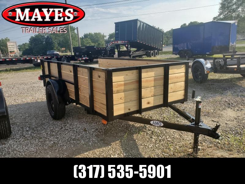 2020 5x10 SA American Manufacturing Operations (AMO) US101 Utility Trailer - High Sides - Tailgate (GVW: 2990) 2020 5x10 SA American Manufacturing Operations (AMO) US101 Utility Trailer - High Sides - Tailgate (GVW: 2990)