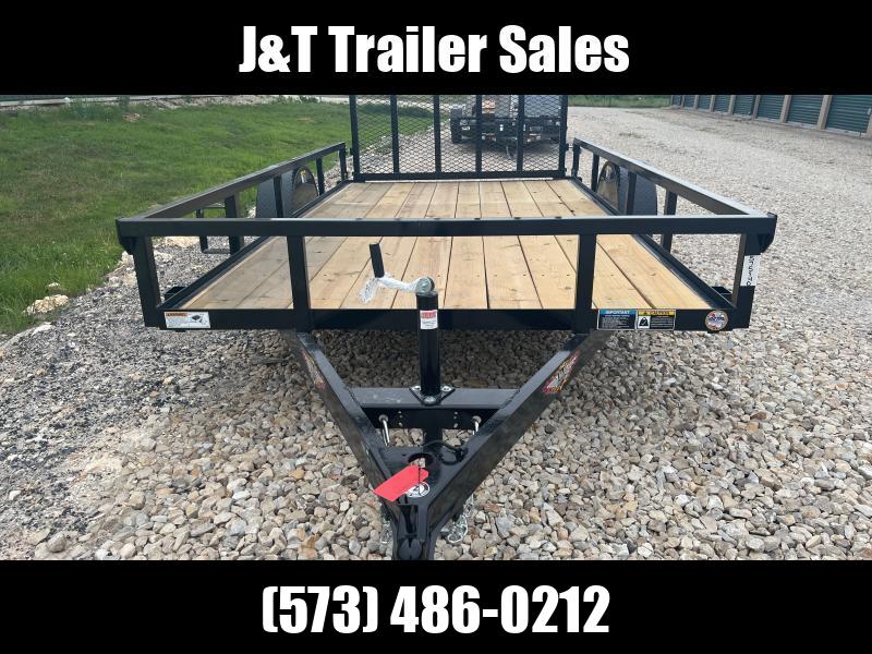 2023 H&H Trailers 76x12 Rail Side Utility Trailer 3K Idler (H7612RS-030) Utility Trailer 2023 H&H Trailers 76x12 Rail Side Utility Trailer 3K Idler (H7612RS-030) Utility Trailer