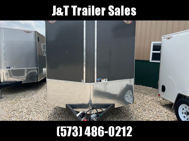 2022 H&H Trailers 7x12 HH Series Flat Top V-Nose Enclosed Cargo Trailer 7K Brake (H8412TFTV-070) Enclosed Cargo Trailer 2022 H&H Trailers 7x12 HH Series Flat Top V-Nose Enclosed Cargo Trailer 7K Brake (H8412TFTV-070) Enclosed Cargo Trailer