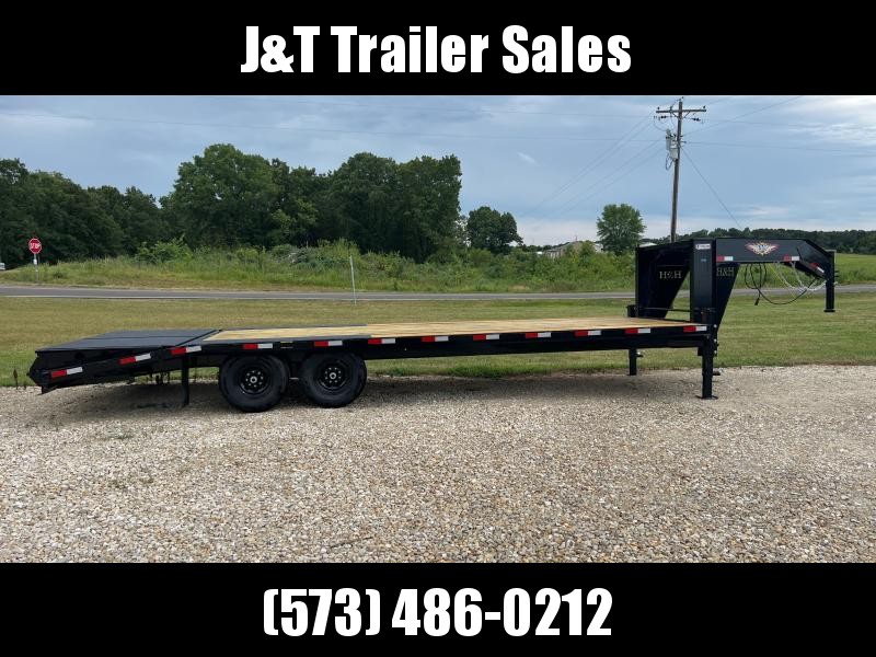 2023 H&H Trailers H20+5DBCL-B14-140 Equipment Trailer 2023 H&H Trailers H20+5DBCL-B14-140 Equipment Trailer