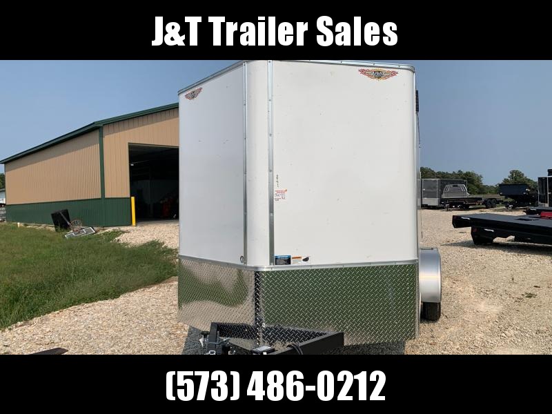2022 H&H Trailer 7x14 HH Series Flat Top V-Nose Enclosed Cargo Trailer 7K Brake (H8414TFTV-070) Enclosed Cargo Trailer 2022 H&H Trailer 7x14 HH Series Flat Top V-Nose Enclosed Cargo Trailer 7K Brake (H8414TFTV-070) Enclosed Cargo Trailer