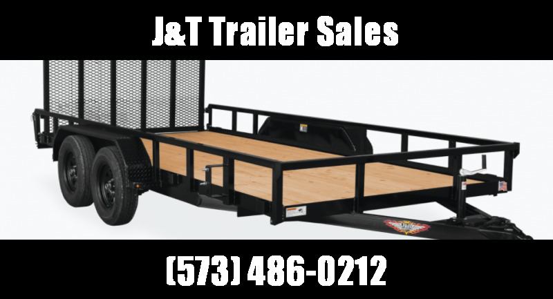 2021 H&H Trailers 82x14 Rail Side Utility Trailer 7K Tandem (H8214TRS-070) Utility Trailer 2021 H&H Trailers 82x14 Rail Side Utility Trailer 7K Tandem (H8214TRS-070) Utility Trailer