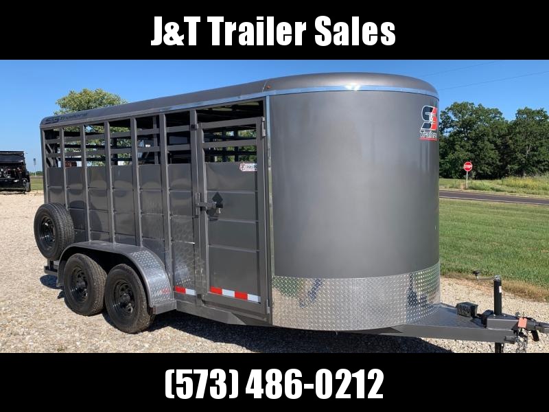 2022 S&S Manufacturing Bumper Pull Stock Trailer Livestock Trailer 2022 S&S Manufacturing Bumper Pull Stock Trailer Livestock Trailer