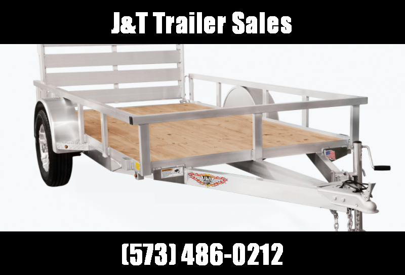 2021 H&H Trailers 76x12 Aluminum Rail Side Utility Trailer 3K Idler (H7612RSA-030) Utility Trailer 2021 H&H Trailers 76x12 Aluminum Rail Side Utility Trailer 3K Idler (H7612RSA-030) Utility Trailer