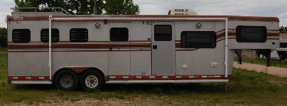 1995 Trail-Et Ultra 3 Horse Trailer w/ 12'6" Living Quarters 1995 Trail-Et Ultra 3 Horse Trailer w/ 12'6" Living Quarters
