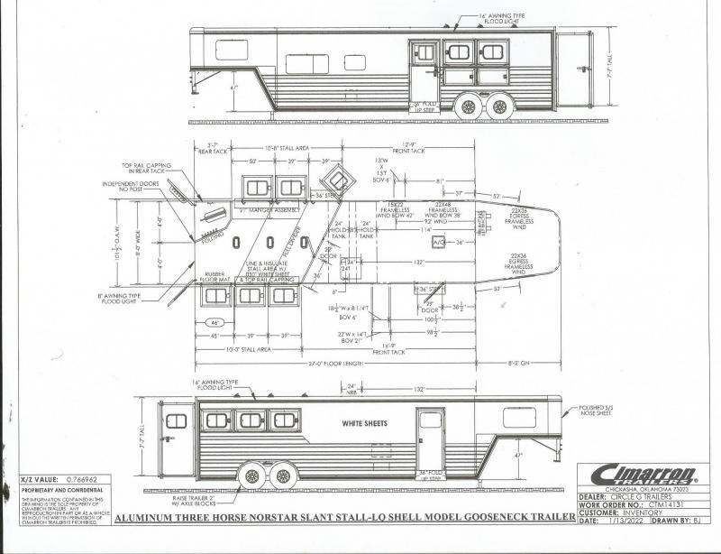 2022 Cimarron NorStar Horse Trailer with Living Quarters 2022 Cimarron NorStar Horse Trailer with Living Quarters