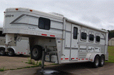 1999 Cherokee Super Chief 3 Horse Trailer w/ 5' SW Weekender Living Quarters 1999 Cherokee Super Chief 3 Horse Trailer w/ 5' SW Weekender Living Quarters